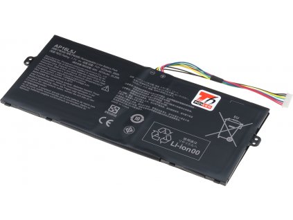 Baterie T6 Power pro notebook Acer KT.00205.002, Li-Poly, 7,7 V, 4670 mAh (36 Wh), černá