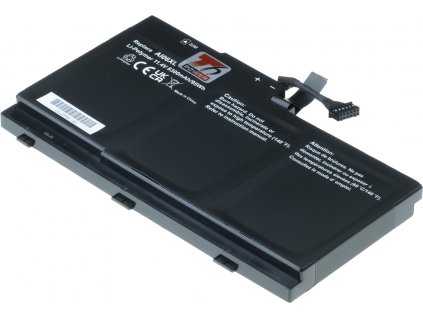 Baterie T6 Power pro notebook Hewlett Packard 808397-421, Li-Ion, 11,4 V, 8300 mAh (95 Wh), černá