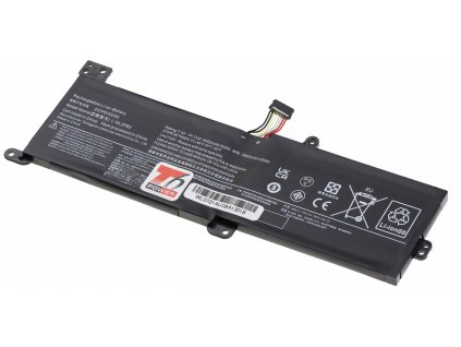 Baterie T6 Power pro Lenovo IdeaPad 330-15IKB 81DE, Li-Poly, 7,4 V, 4050 mAh (30 Wh), černá