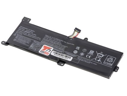 Baterie T6 Power pro Lenovo IdeaPad 520-15IKB, Li-Poly, 7,4 V, 4050 mAh (30 Wh), černá