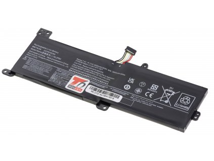 Baterie T6 Power pro Lenovo IdeaPad S145-15IIL, Li-Poly, 7,4 V, 4050 mAh (30 Wh), černá