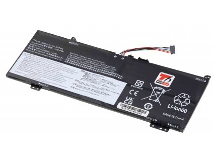 Baterie T6 Power pro Lenovo Flex 6-14IKB 81EM, Li-Poly, 7,68 V, 5928 mAh (45 Wh), černá
