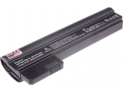 Baterie T6 Power pro notebook Compaq 607763-001, Li-Ion, 10,8 V, 5200 mAh (56 Wh), černá