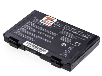 Baterie T6 Power pro Asus F52Q, Li-Ion, 11,1 V, 5200 mAh (58 Wh), černá