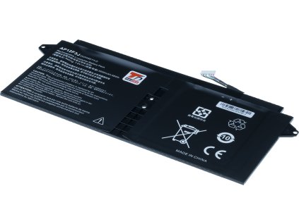 Baterie T6 Power pro notebook Acer AP12F3J, Li-Poly, 7,6 V, 5000 mAh (38 Wh), černá