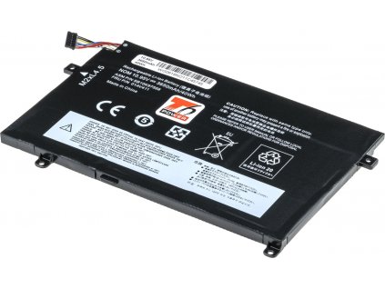 Baterie T6 Power pro notebook Lenovo SB10K97569, Li-Poly, 3650 mAh (40 Wh), 10,95 V
