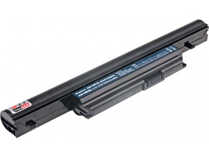 Baterie T6 Power pro notebook Packard Bell BT.00607.123, Li-Ion, 5200 mAh (56 Wh), 10,8 V