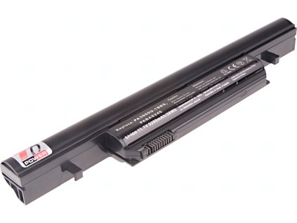 Baterie T6 Power pro Toshiba Tecra R850 serie, Li-Ion, 11,1 V, 5200 mAh (58 Wh), černá