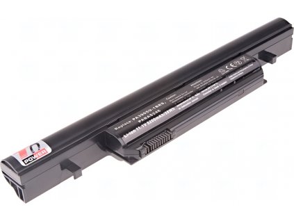 Baterie T6 Power pro notebook Toshiba PA3904U-1BRS, Li-Ion, 11,1 V, 5200 mAh (58 Wh), černá