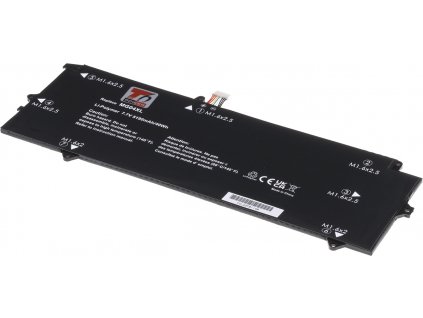Baterie T6 Power pro notebook Hewlett Packard 812060-2B1, Li-Poly, 7,6 V, 5000 mAh (38 Wh), černá