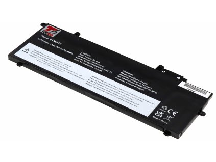 Baterie T6 Power pro Lenovo ThinkPad X280 20KE, Li-Poly, 11,4 V, 4210 mAh (48 Wh), černá