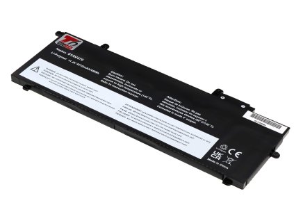 Baterie T6 Power pro notebook Lenovo 5B10W13920, Li-Poly, 11,4 V, 4210 mAh (48 Wh), černá