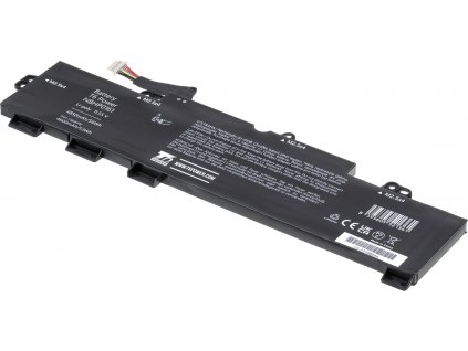 Baterie T6 Power pro Hewlett Packard EliteBook 850 G6, Li-Poly, 11,55 V, 4850 mAh (56 Wh), černá