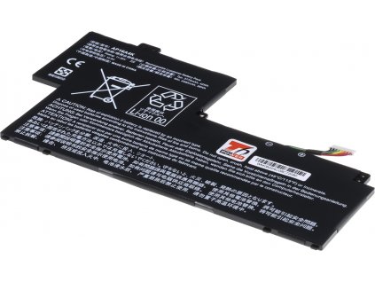 Baterie T6 Power pro notebook Acer KT.00304.003, Li-Poly, 11,25 V, 3770 mAh (42 Wh), černá