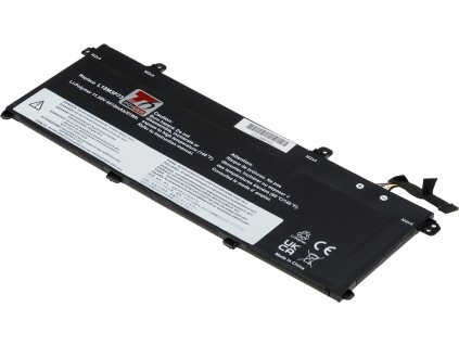 Baterie T6 Power pro notebook Lenovo SB10K97648, Li-Poly, 11,55 V, 4415 mAh (51 Wh), černá