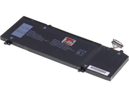 Baterie T6 Power pro Dell G7 15 7590, Li-Poly, 15,2 V, 3940 mAh (60 Wh), černá