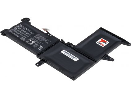 Baterie T6 Power pro Asus VivoBook S15 S510UR, Li-Poly, 11,4 V, 3600 mAh (41 Wh), černá