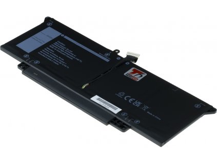 Baterie T6 Power pro Dell Latitude 7410 2in1, Li-Poly, 7,6 V, 6800 mAh (52 Wh), černá