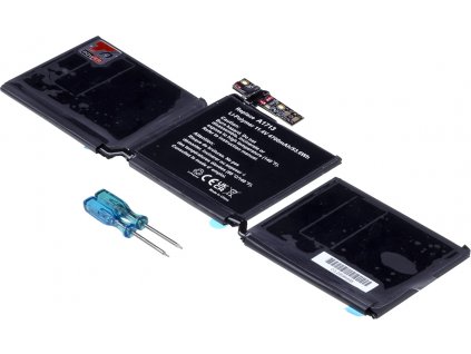 Baterie T6 Power pro Apple EMC 2978, Li-Poly, 11,4 V, 4700 mAh (53,6 Wh), černá