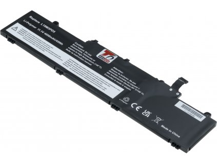 Baterie T6 Power pro Lenovo ThinkPad E15 Gen 2 20T8, Li-Poly, 11,1 V, 4050 mAh (45 Wh), černá