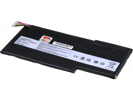 Baterie T6 Power pro MSI GS63 7RD, Li-Poly, 11,4 V, 5700 mAh (64 Wh), černá