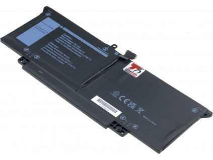 Baterie T6 Power pro Dell Latitude 7410, Li-Poly, 11,4 V, 3420 mAh (39 Wh), černá