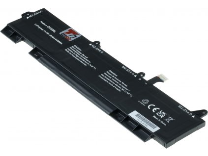 Baterie T6 Power pro notebook Hewlett Packard HSTNN-DB9O, Li-Poly, 11,55 V, 4850 mAh (56 Wh), černá