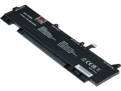 Baterie T6 Power pro notebook Hewlett Packard L77622-541, Li-Poly, 11,55 V, 4850 mAh (56 Wh), černá