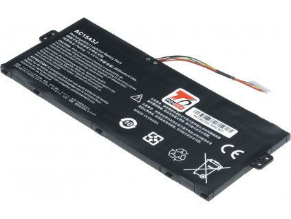 Baterie T6 Power pro Acer Chromebook Spin 511 R752T, Li-Poly, 11,4 V, 3600 mAh (41 Wh), černá