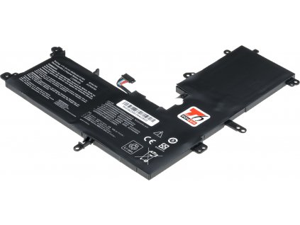 Baterie T6 Power pro Asus VivoBook Flip 14 TP410UA, Li-Poly, 11,4 V, 3600 mAh (41 Wh), černá