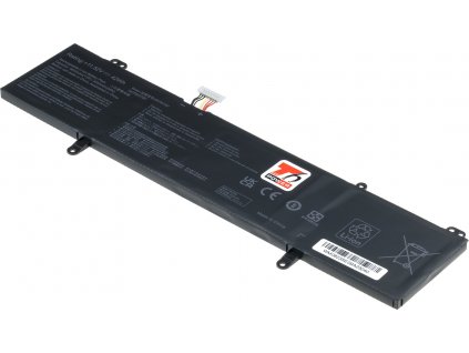 Baterie T6 Power pro Asus VivoBook 14 X411UA, Li-Poly, 11,52 V, 3653 mAh (42 Wh), černá