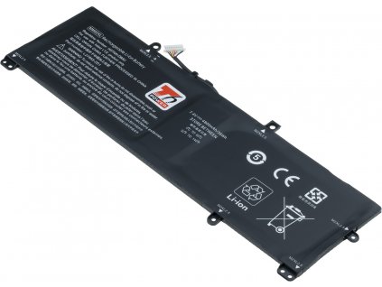 Baterie T6 Power pro notebook Hewlett Packard L27868-1C1, Li-Poly, 7,4 V, 4800 mAh (36 Wh), černá