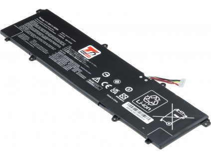 Baterie T6 Power pro Asus VivoBook 15 X1505VA, Li-Poly, 11,55 V, 4335 mAh (50 Wh), černá
