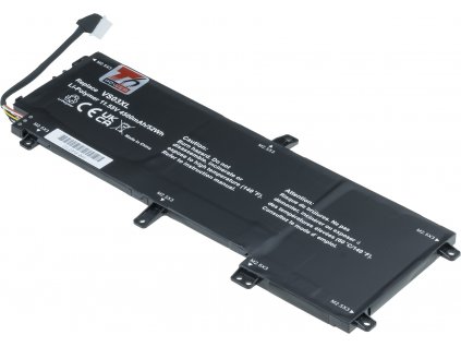 Baterie T6 Power pro Hewlett Packard Envy 15-as000 serie, Li-Poly, 11,55 V, 4500 mAh (52 Wh), černá