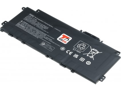 Baterie T6 Power pro notebook Hewlett Packard HSTNN-LB8S, Li-Poly, 11,55 V, 3700 mAh (43 Wh), černá