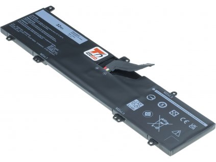 Baterie T6 Power pro notebook Dell 451-BCKL, Li-Poly, 7,6 V, 4210 mAh (32 Wh), černá
