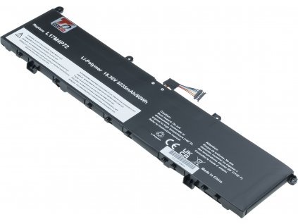 Baterie T6 Power pro notebook Lenovo L17M4P72, Li-Poly, 15,36 V, 5235 mAh (80 Wh), černá