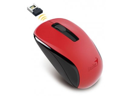 Myš Genius  NX-7005 bezdrátová, červená