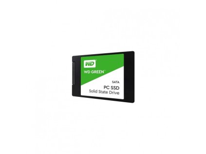 SSD 240GB WD Green SATA/600 2.5'' (čtení 540 MB/s, zápis 465 MB/s)