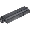 Baterie T6 Power pro Asus Eee PC 1000HD, Li-Ion, 7,4 V, 6600 mAh (49 Wh), černá