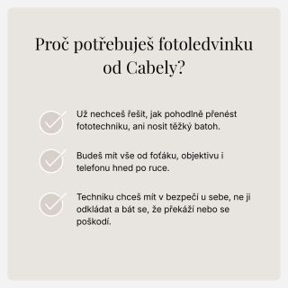 Co více chtít.📸✨ #mojecabela #fotobrasna #vyrobenovčr #camerabag #minimalstyle #profotografy #fotime