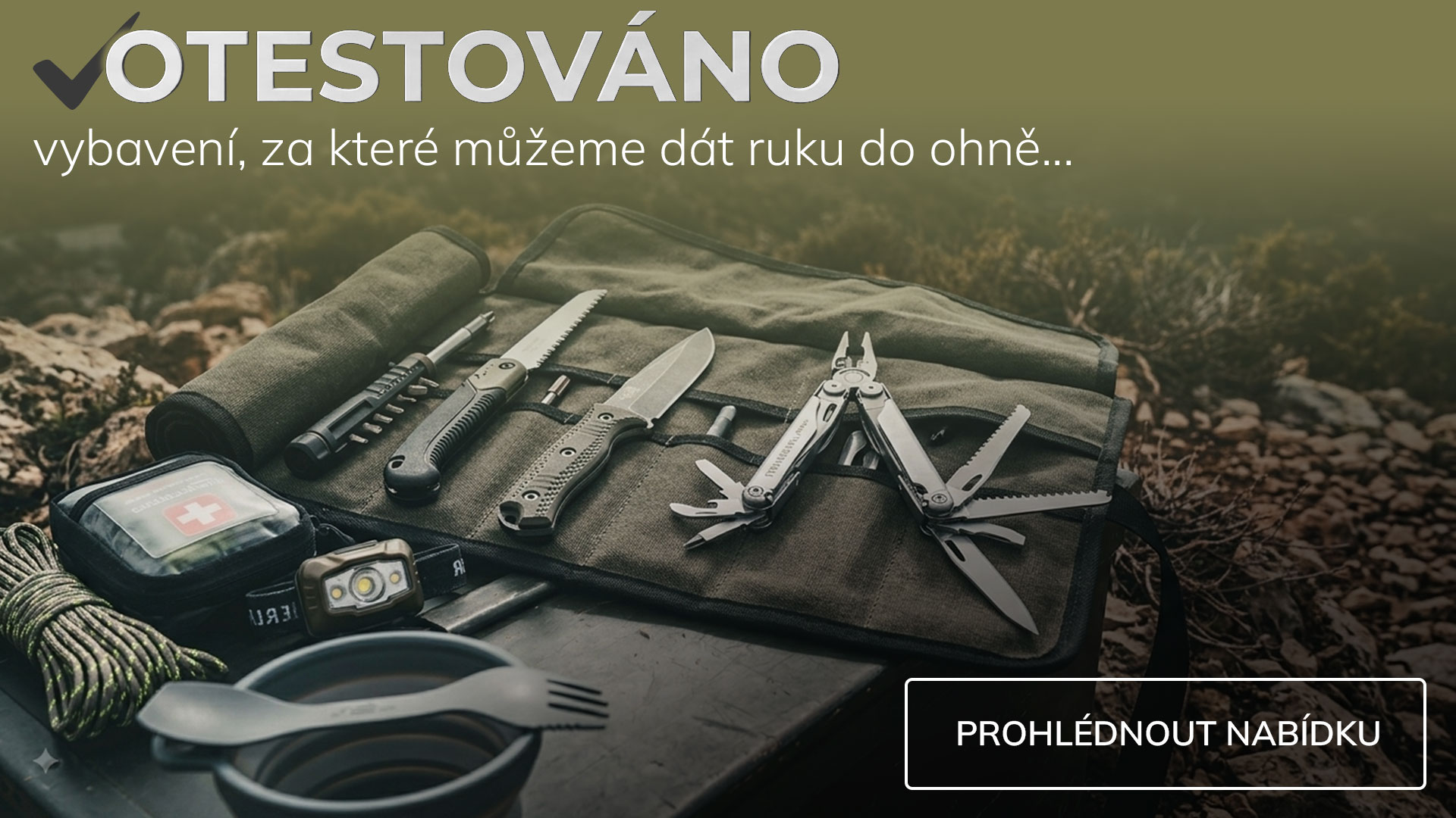 Otestované vybavení