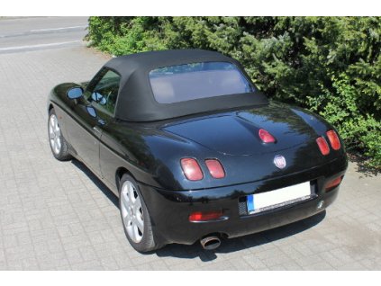 fiat barchetta verdeck schwarz ecke