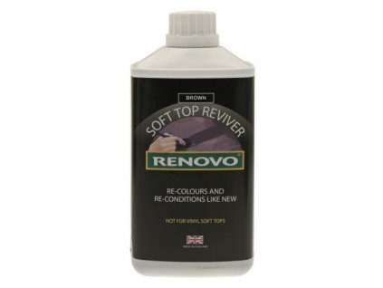 RENOVO SOFT TOP HOOD REVIVER farba na strechy HNEDÁ 500ml