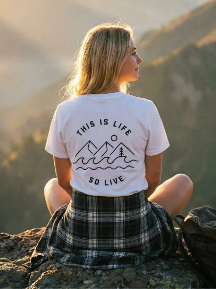 Dámské tričko THIS IS LIFE - SO LIVE