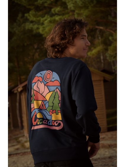 Pánský crewneck MORNING CAMP