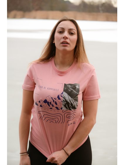 Dámské tričko PEAK OF HAPPINESS