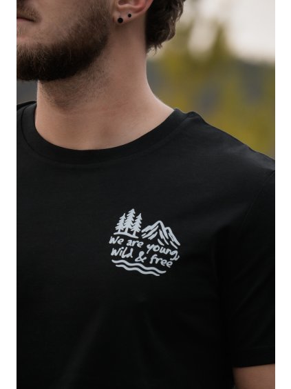 Pánské tričko WE ARE YOUNG, WILD & FREE