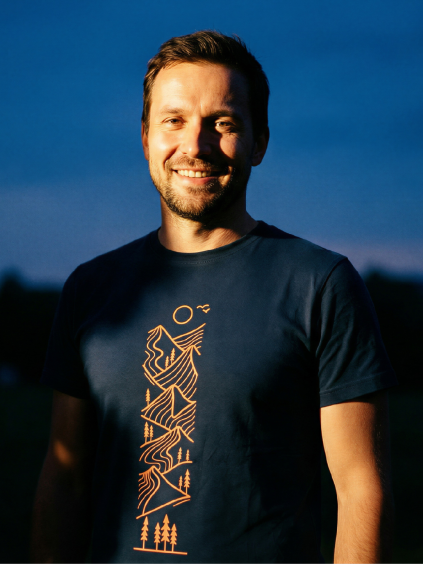 Pánské tričko POHOŘÍ (Velikost S)