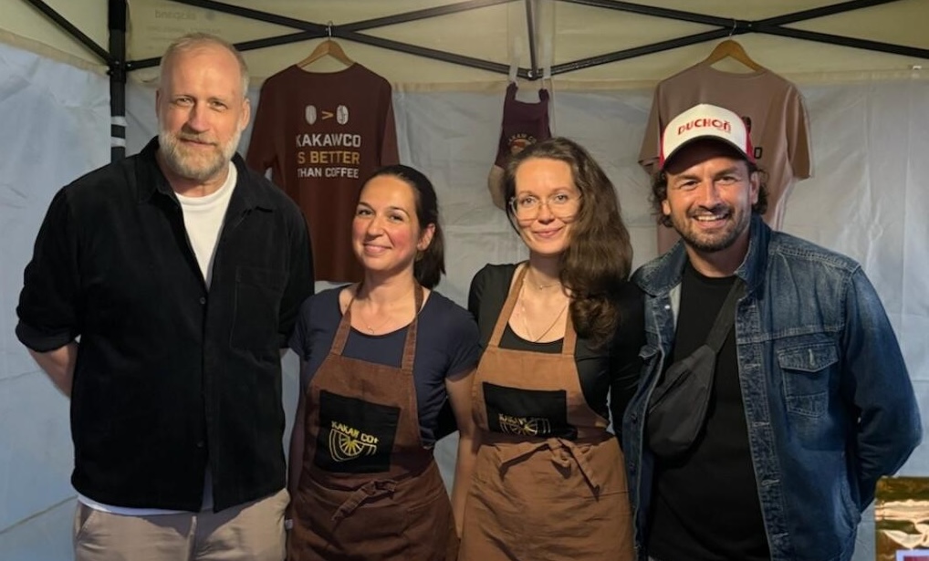 The aroma of cocoa: You can also enjoy Kakawco at the DUCHOŇ Roadshow